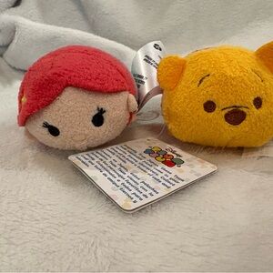 Ariel and Winnie the Pooh Tsum Tsum Plush Set